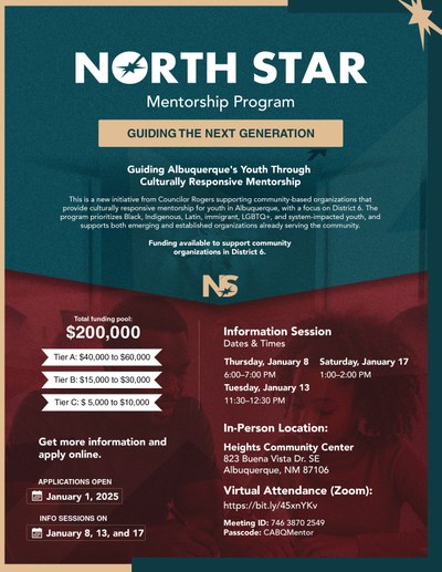 Councilor Nichole L. Rogers Announces "North Star Mentorship Program" Information Session Dates