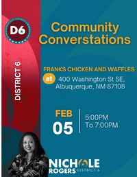 District 6 "Community Conversations" with Councilwoman Rogers - February 05, 2026