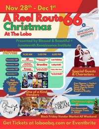 Enjoy the "Reel Route 66" Christmas Movies at the Historic Lobo Theater