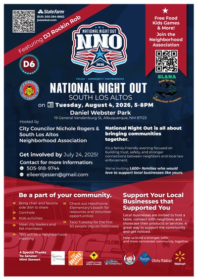 National Night Out at South Los Altos Neighborhood