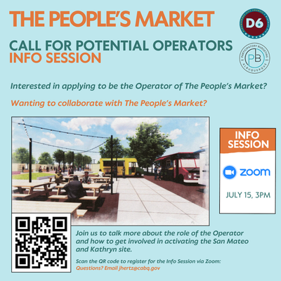 The People's Market: Call for Potential Operators Information Session