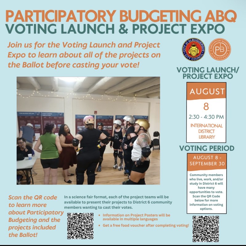 City Council District 6 Launches Voting Period for $1.7M in Participatory Budgeting Funds with Community Project Expo