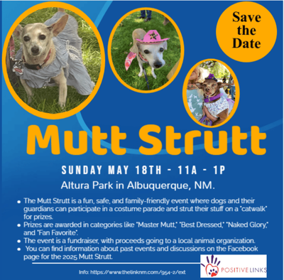 Altura Park Neighborhood Association 2025 Pet Fair and Community Social featuring the “Mutt Strutt”