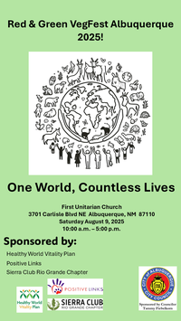 Councilor Fiebelkorn invites you to the 2025 "Red & Green VegFest!"