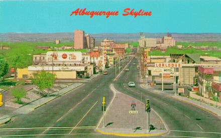 ABQ Skyline Postcard