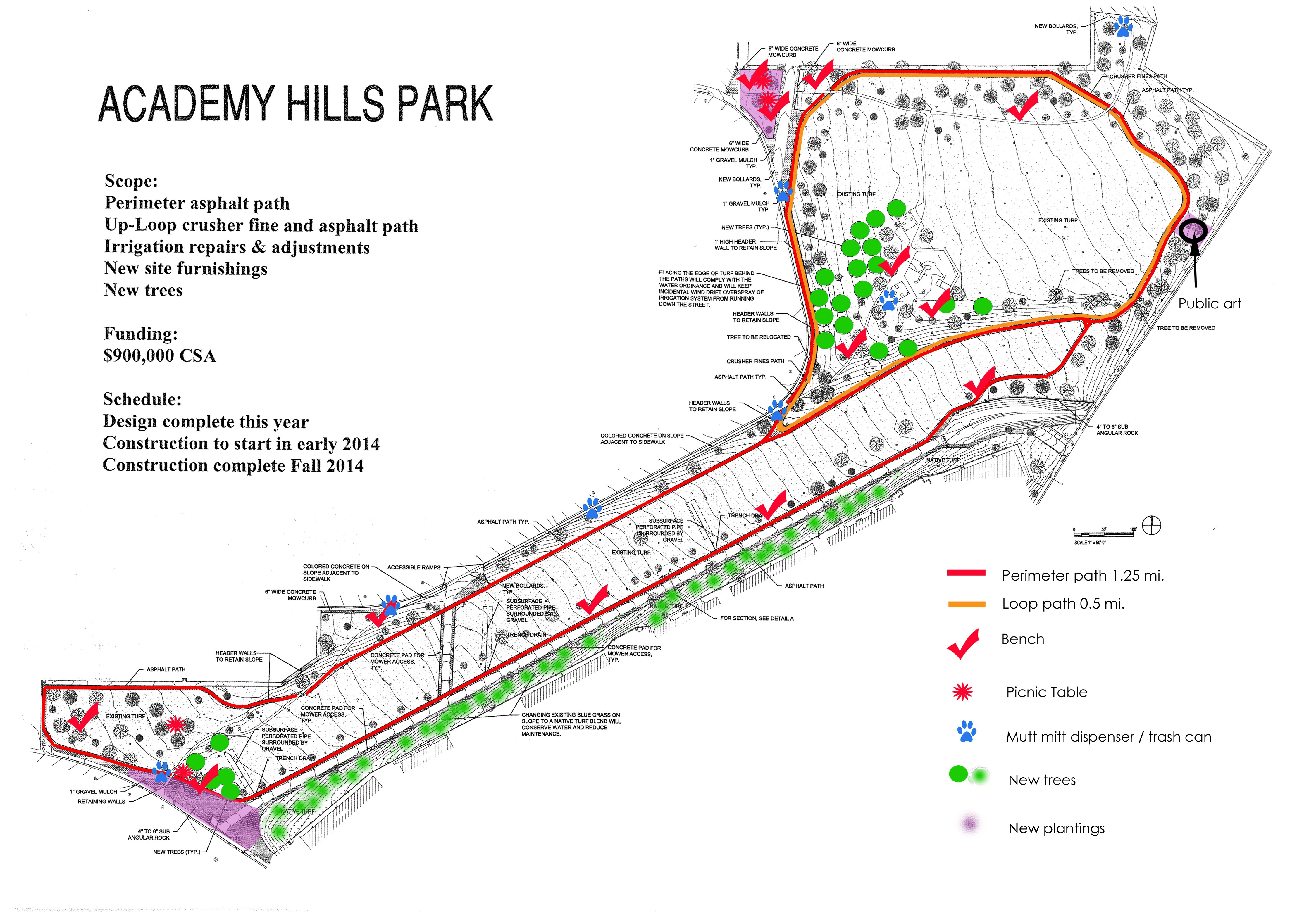 Design for Academy Hills Park