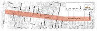 Central Complete Street Extent Map Central Complete Street Extent Map