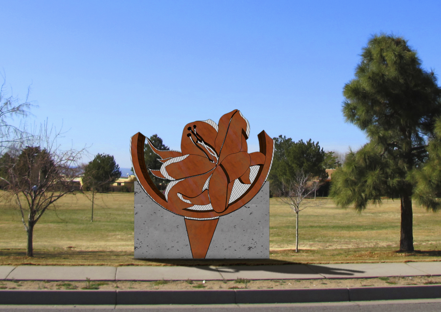 Karen Yank Desert Rose Public Art