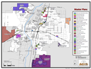 Map of Master Plans in ABQ