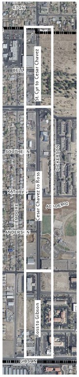 South Yale Complete Streets Master Plan Study Area