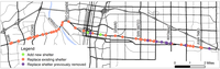 ABQ Ride Forward Bus Shelter planned locations ABQ Ride Forward Bus Shelter planned locations