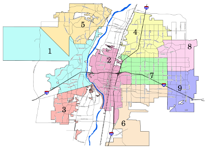 City Council Image Map