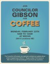 Coffee with Gibson Feb 23 2015