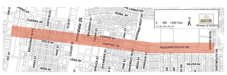 Central Complete Street Map