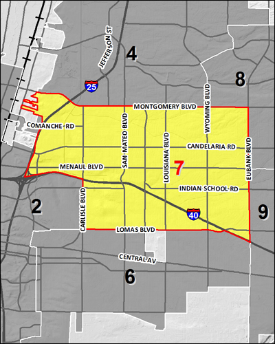 Council 7 District Map
