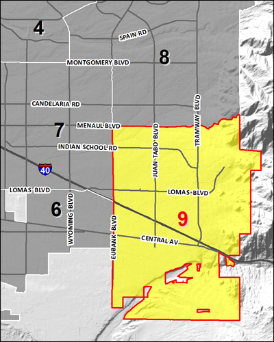 Council 9 District Map
