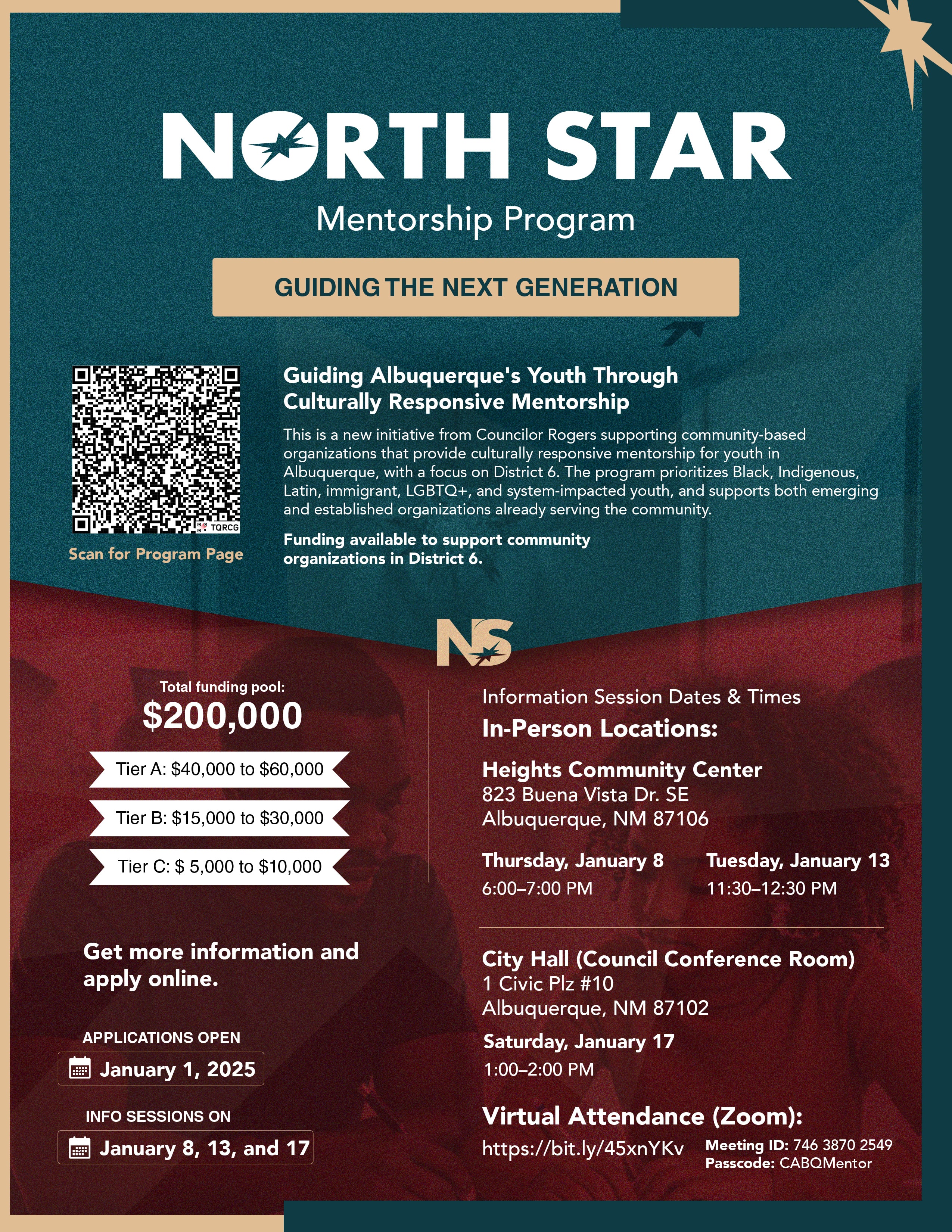 Councilor Nichole L. Rogers Announces "North Star Mentorship Program" Information Session Dates