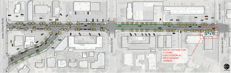 Girard Blvd NE Streetscape Redesign