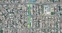 Girard Blvd NE between Indian School and Hannett Girard Blvd NE between Indian School and Hannett