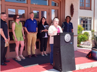 Unhoused Youth Campus Ribbon Cutting Unhoused Youth Campus Ribbon Cutting