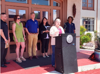 Unhoused Youth Campus Ribbon Cutting