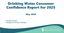 The Albuquerque-Bernalillo County Water Use Authority 2025 EPA Water Quality Report