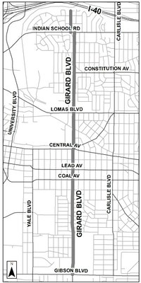 An image of Girard Mini map.