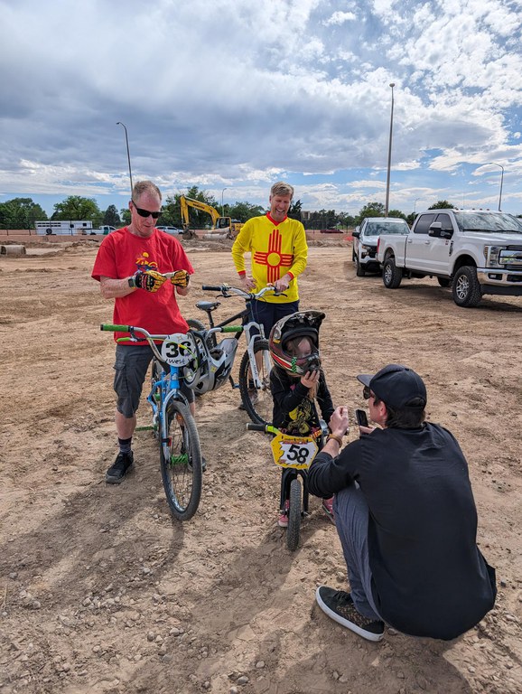 BMX Track feature for Los Altos Park Phase Two Renovations