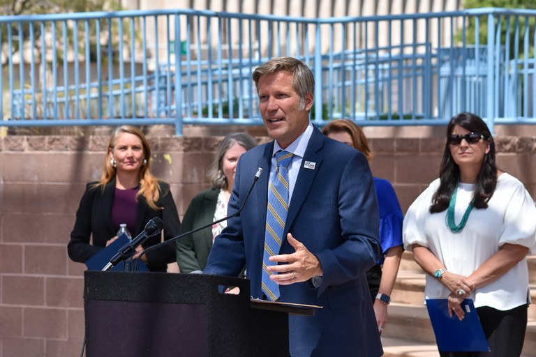 Mayor Keller - Youth Center Presser