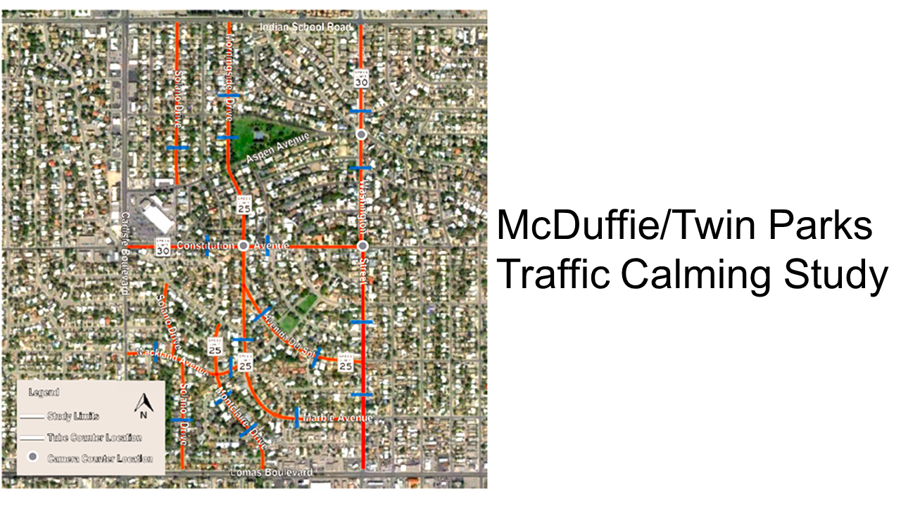 McDuffie/Twin Peaks Traffic Calming Study