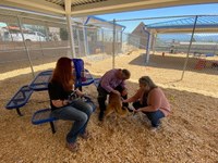 AWD-_Sen. Daniel Ivey Soto and Councilor Fiebelkorn at Westside Animal Shelter AWD-_Sen. Daniel Ivey Soto and Councilor Fiebelkorn at Westside Animal Shelter