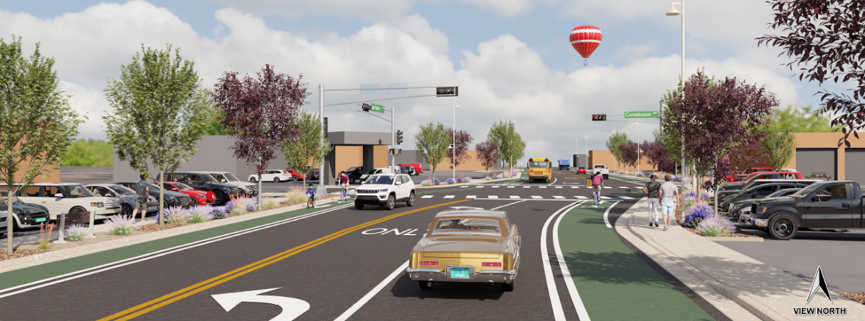San Pedro Streetscape