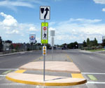 Yale and Ross Pedestrian Crossing