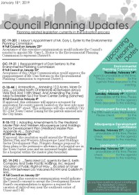 City Council Planning Newsletter