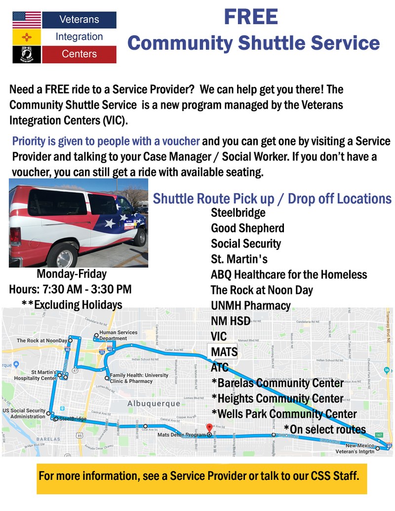 Community Shuttle Program Launched Community Shuttle Program Launched