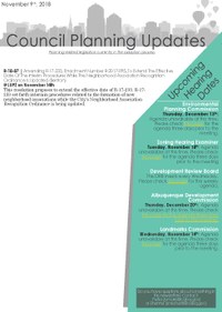 City Council Planning Newsletter
