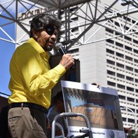 Slideshow from Tribute to a Legend: "The Godfather" Al Hurricane on Civic Plaza