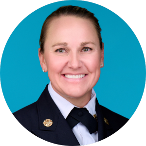 Headshot of Fire Rescue Chief Emily Jaramillo