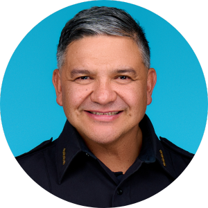 Headshot of Interim Police Chief Harold Medina