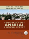 Comprehensive Annual Financial Report 2008