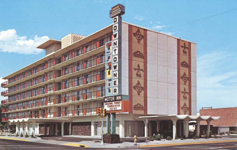a photo of historic Downtowner Motor Inn 