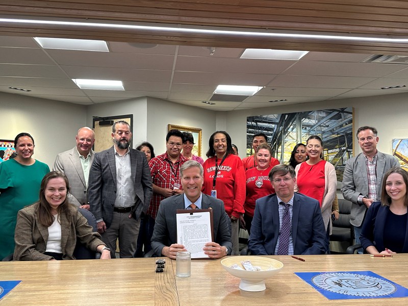 Mayor Keller Signs Legislation Helping Clear the Way for  $1 Billion Pacific Fusion Campus to Albuquerque