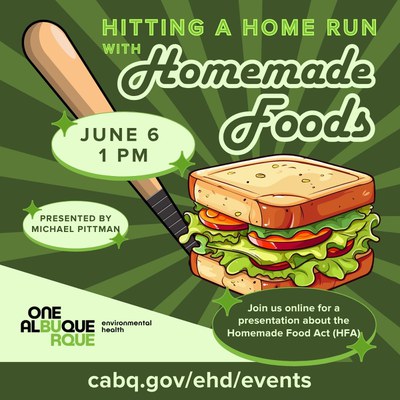 Hitting a Home Run with Homemade Foods