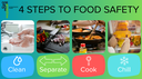 4 Steps to Food Safety -  CHPD - 2026