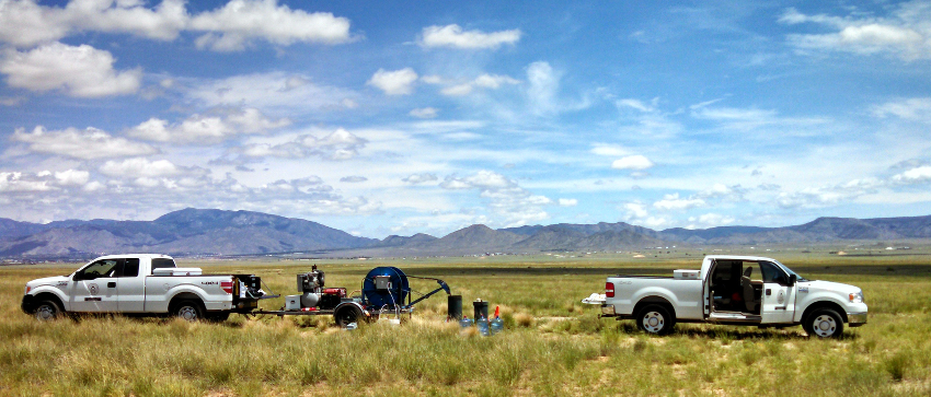 caption:Well Sampling at Mesa Del Sol