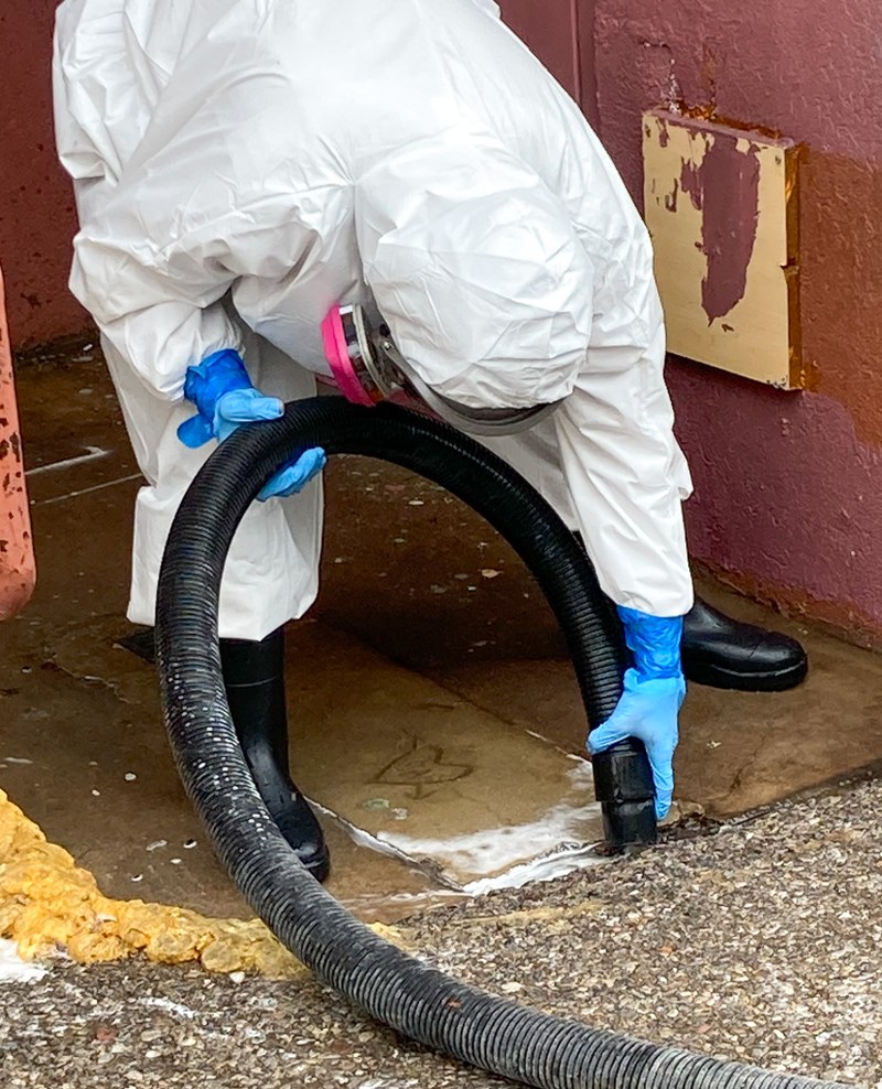 Biowaste Cleanup April 2024 -  Full PPE