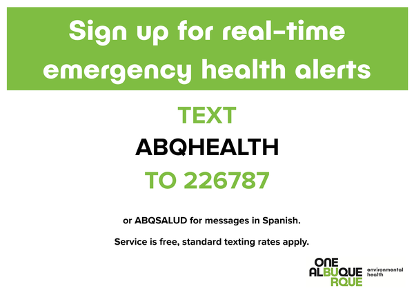 Sign up for real-time emergency health alerts Sign up for real-time emergency health alerts.