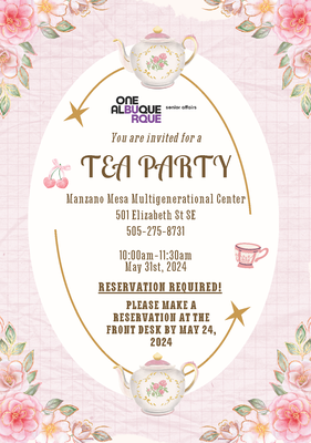 Mother's Day Tea Party!!!!