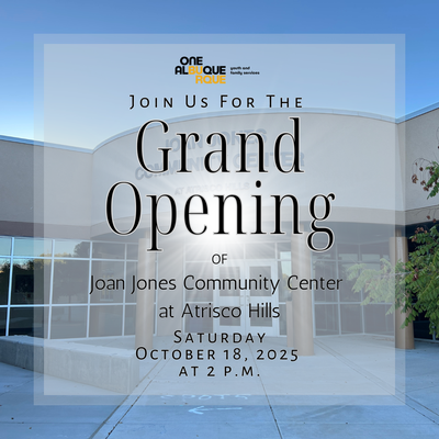Grand Opening - Joan Jones Community Center