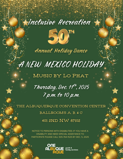 Inclusion Recreation Holiday Dance